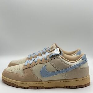 NEW Nike Dunk Low Sanddrift Light Armory Blue HF0106-100 Men's Shoes Size 13